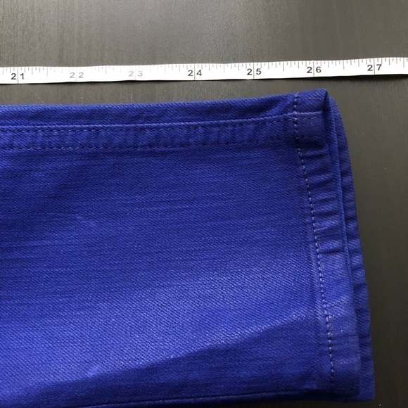 Rag & Bone High Rise Ankle Skinny Blue Jeans 24 - Picture 6 of 8